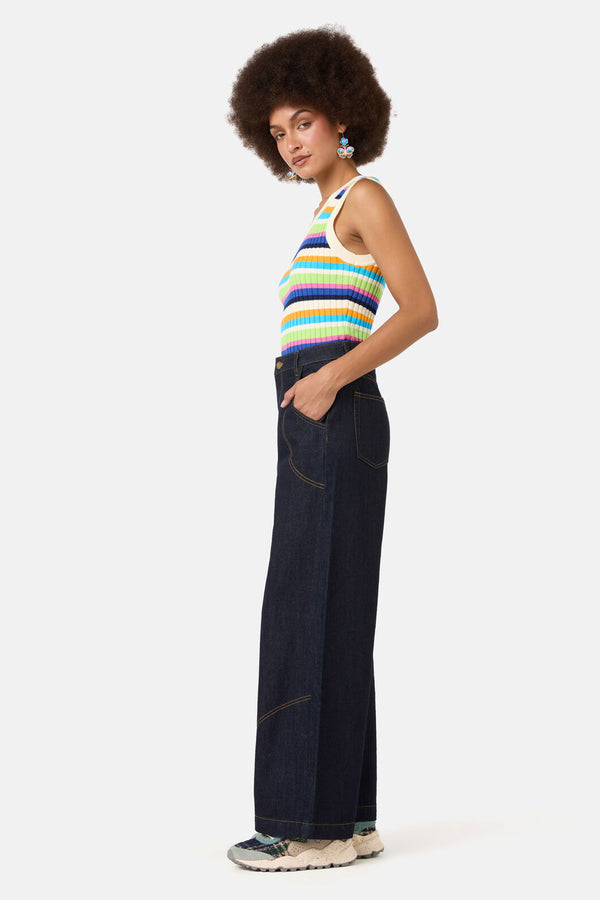 Gorman - Zahra Stitched Jean - indigo