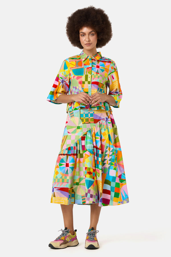Gorman - Sunspill Skort - print