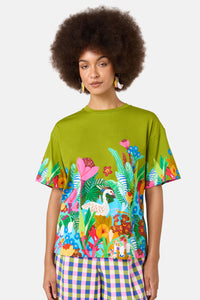 Gorman - Sanctuary Oversized Tee - print