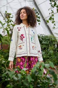 Gorman - Sanctuary Embroidered Shirt - cream