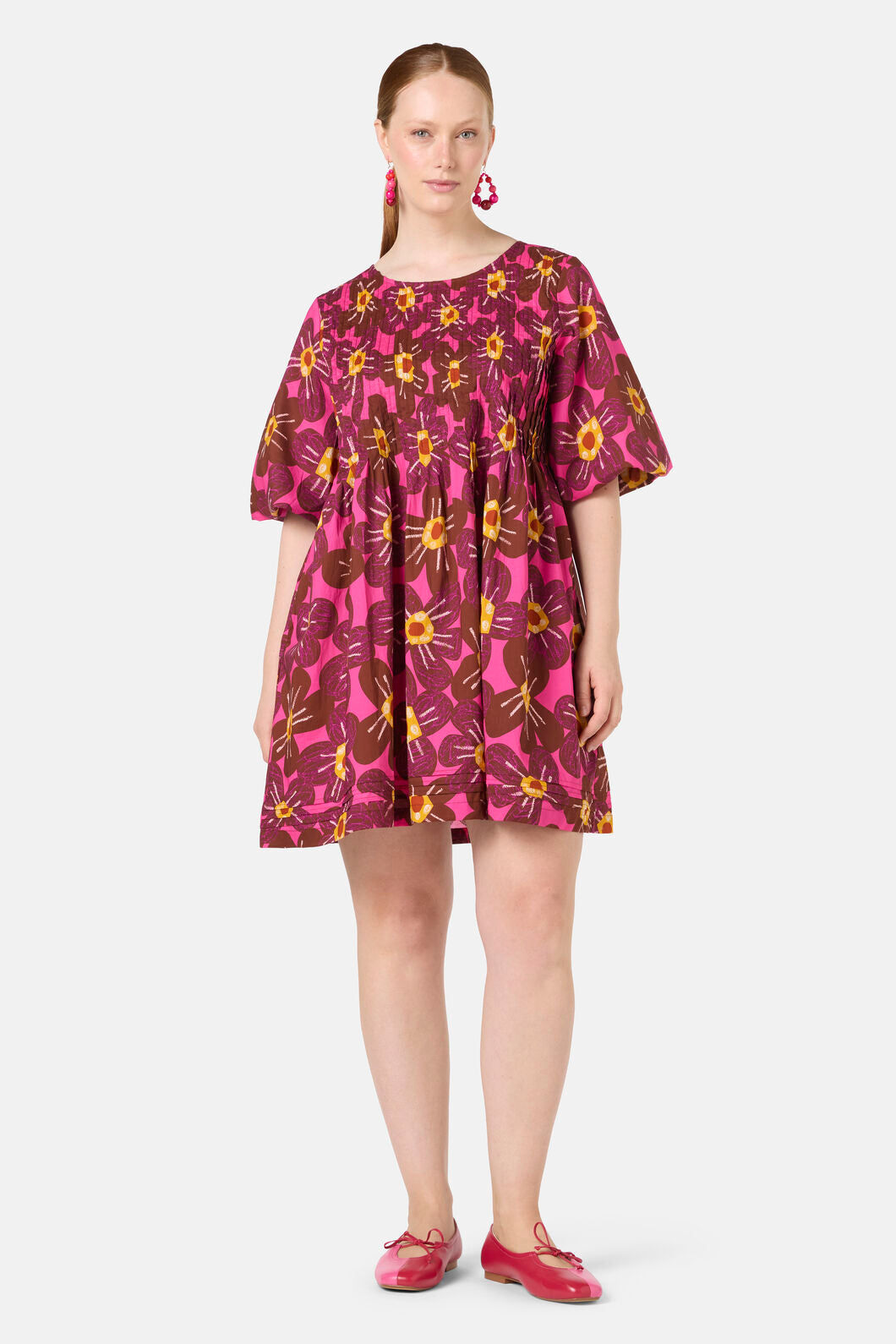 Gorman - Flowerful Smock Dress - print