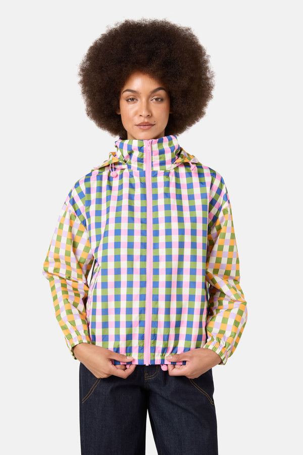 Gorman - Gillian Gingham Spray Jacket - print