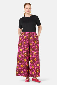 Gorman - Flowerful Seersucker Pant - print