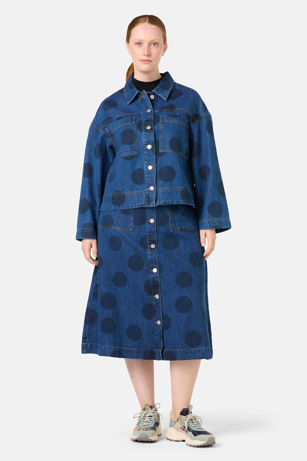Gorman - On The Dot Denim Skirt - denim
