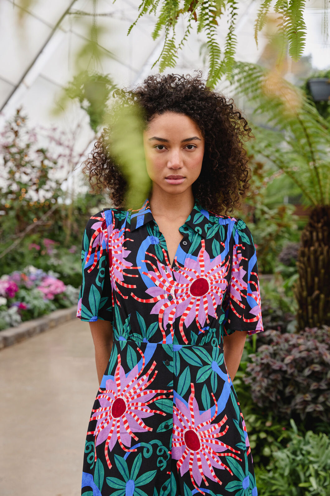 Gorman - Passion Flower Shirt Dress - print