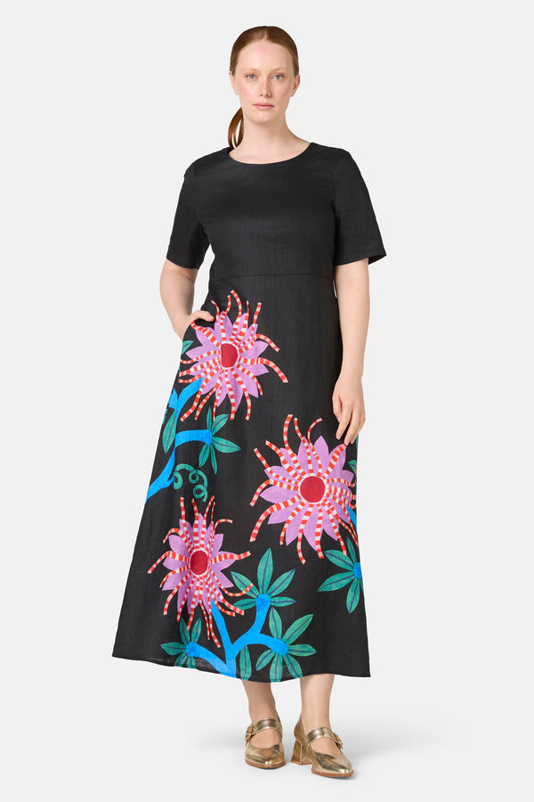 Gorman - Passion Flower Long Dress - print