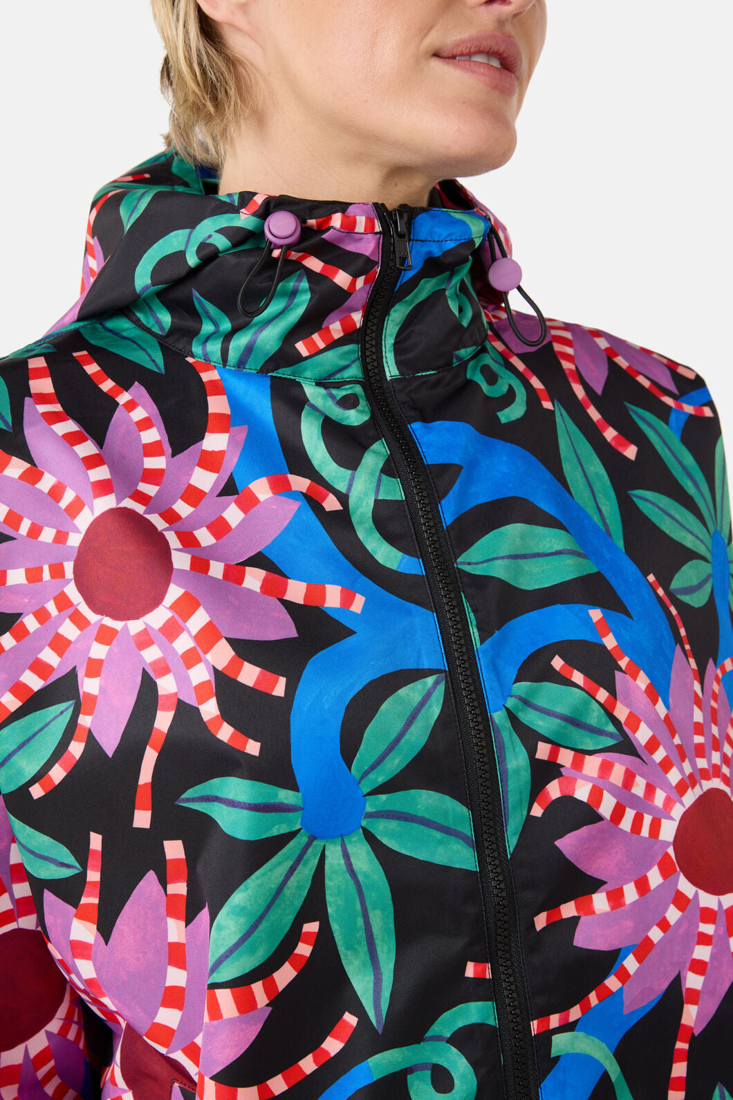 Gorman - Passion Flower Raincoat - print
