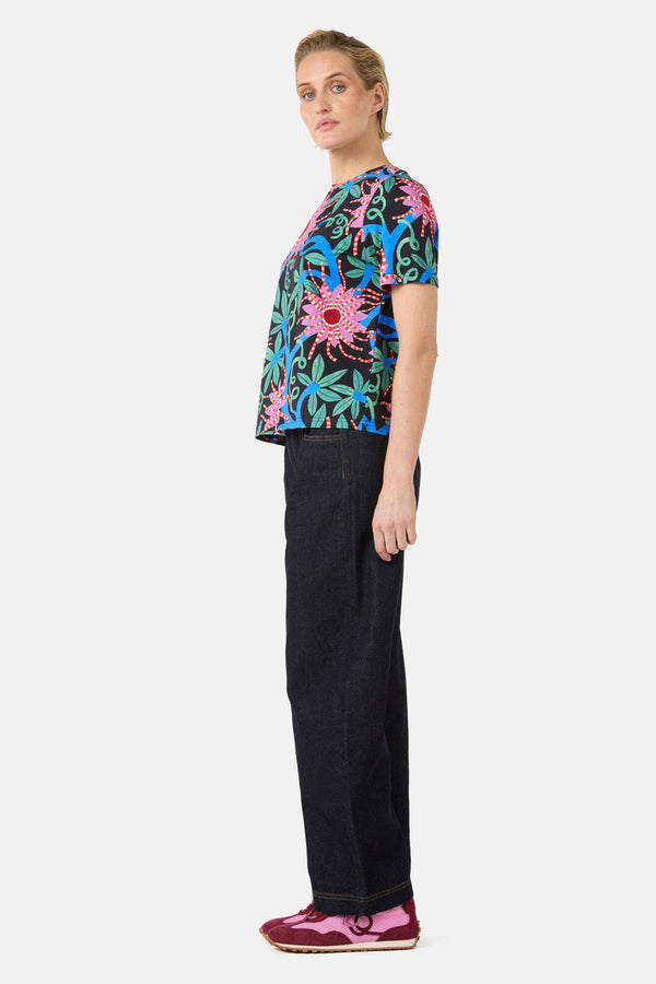 Gorman - Passion Flower Classic Tee - print