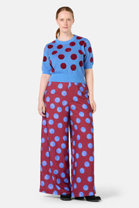 Gorman - On The Dot Knit Top - blue