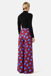 Gorman - On The Dot Wide Pants - wine