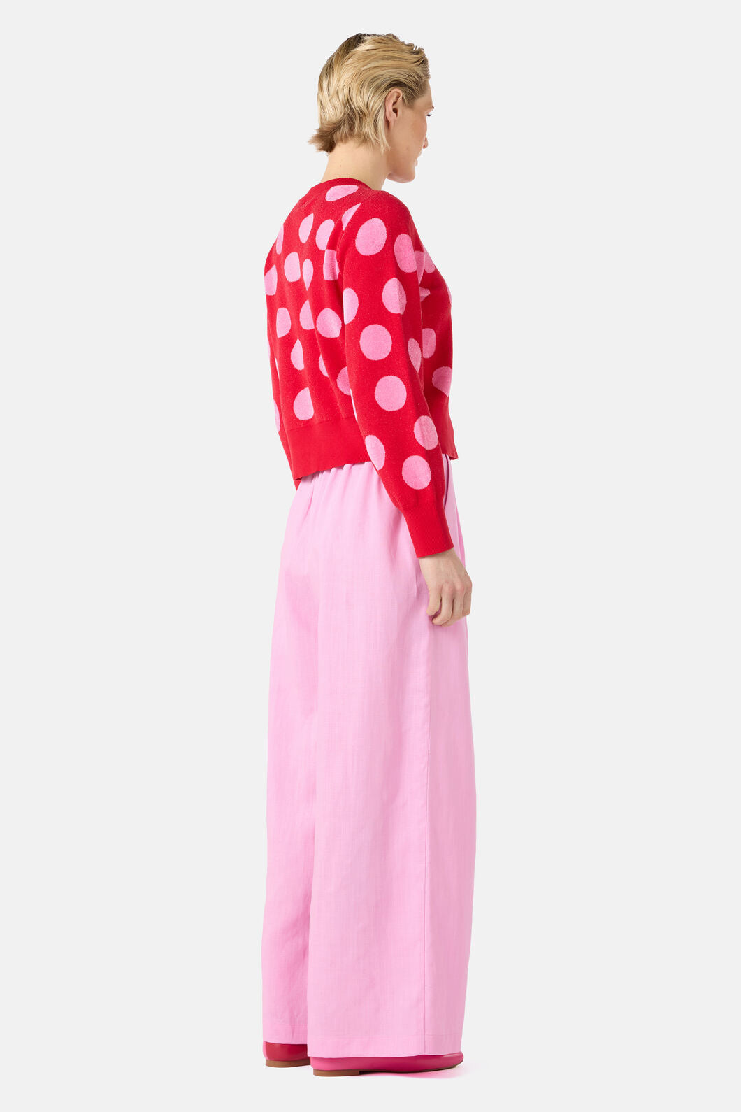 Gorman - On The Dot Knit Cardigan - red