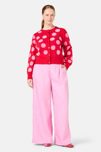 Gorman - On The Dot Knit Cardigan - red