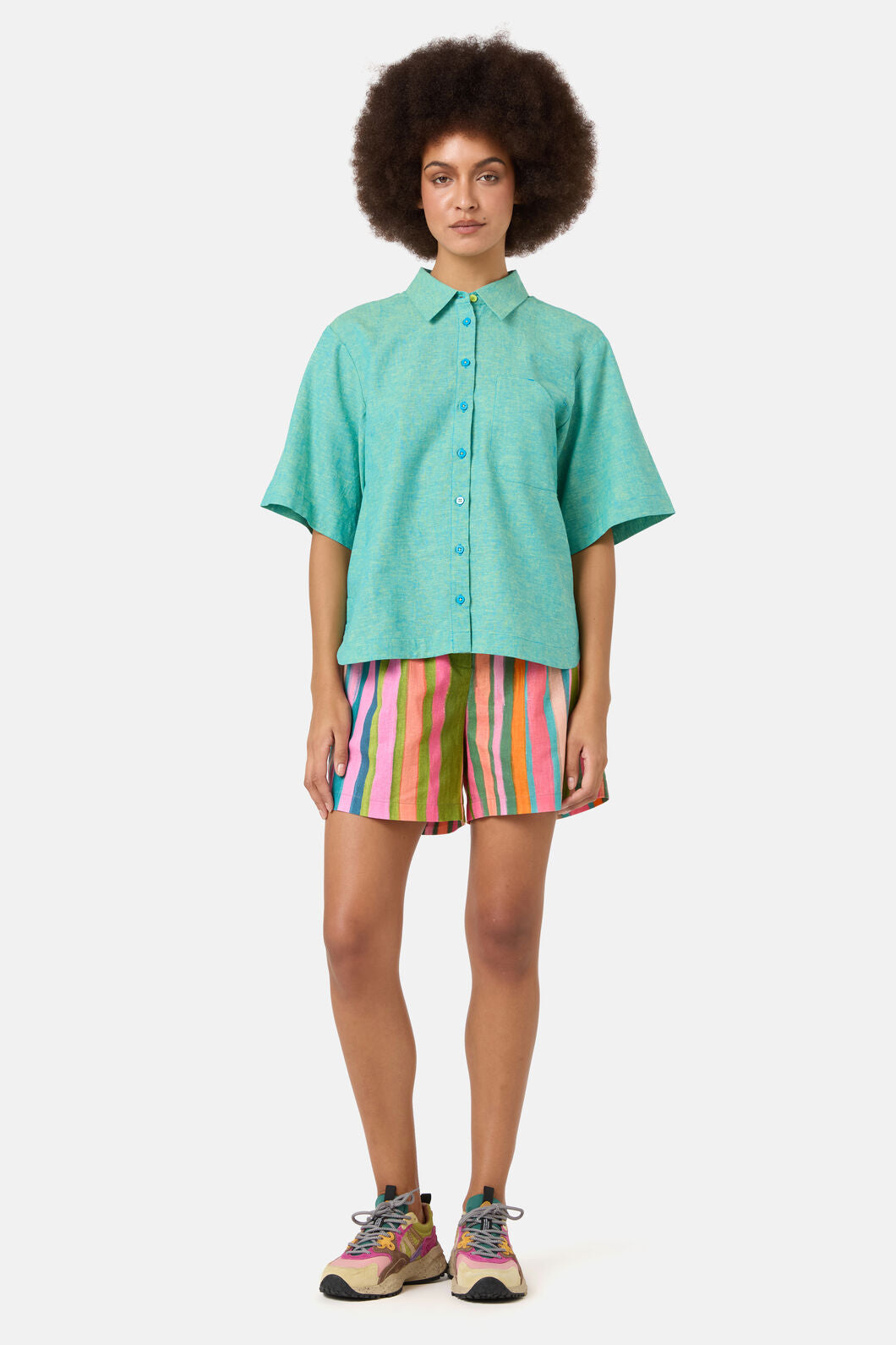 Gorman - Raw Coast Oversized Shirt - turquoise