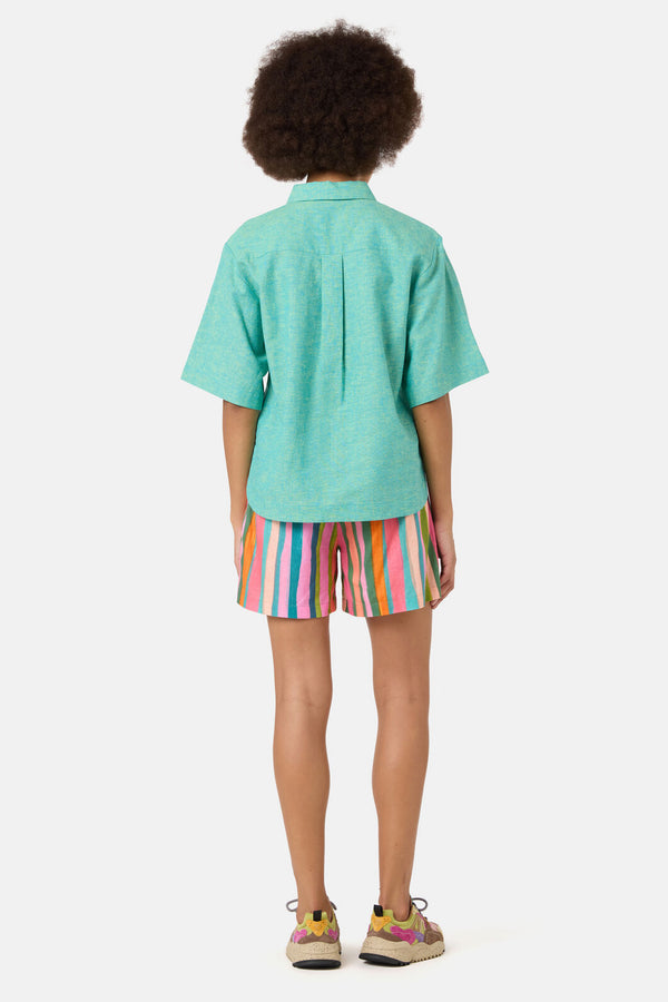 Gorman - Raw Coast Oversized Shirt - turquoise