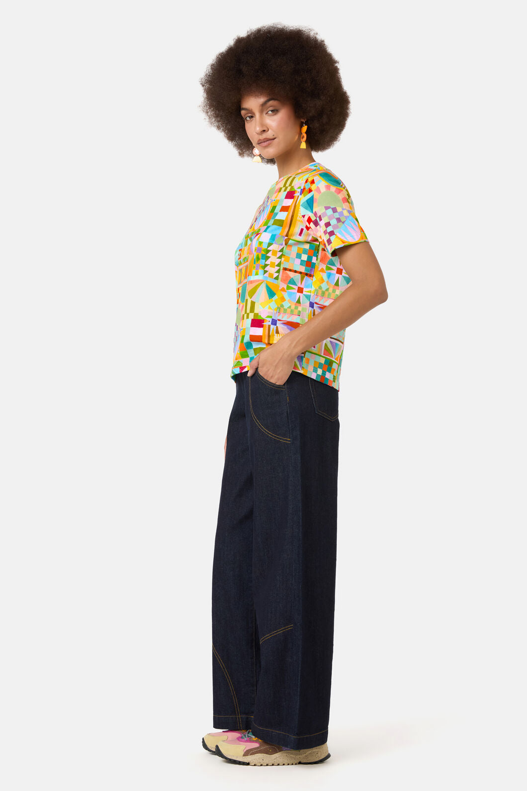 Gorman - Sunspill Classic Tee - print