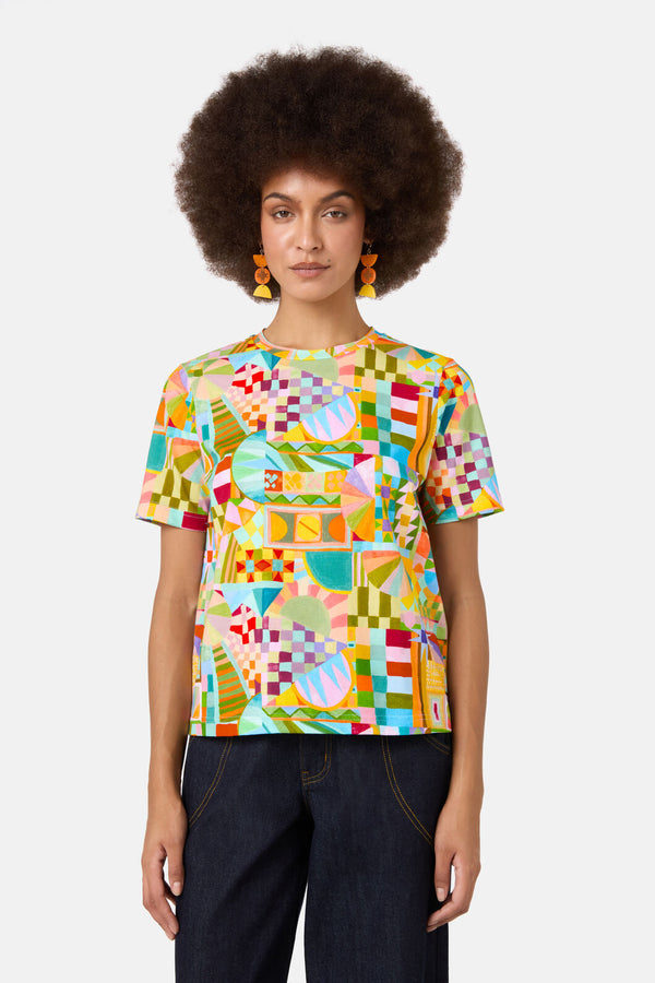 Gorman - Sunspill Classic Tee - print