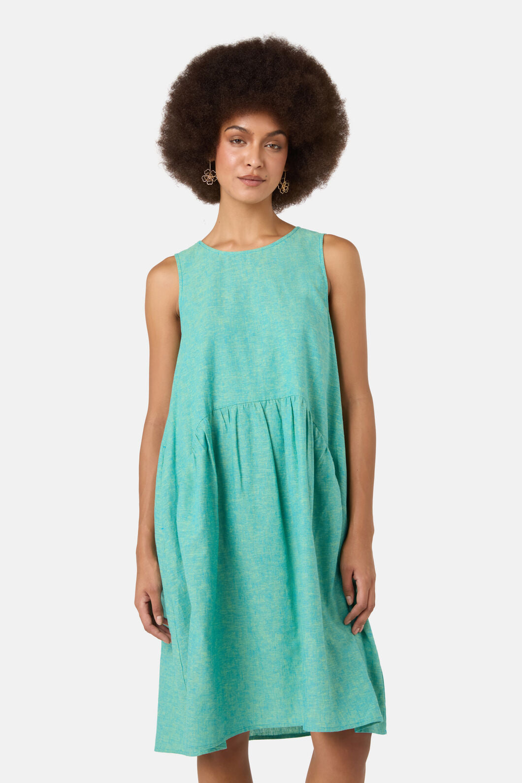 Gorman - Raw Coast Dahlia Dress - turquoise