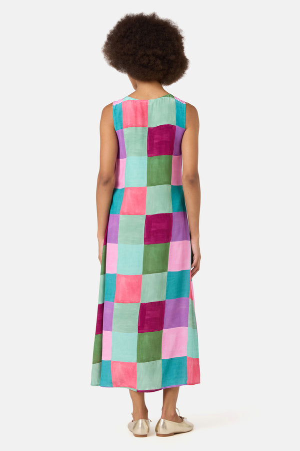 Gorman - Sunspill Check Party Dress - print