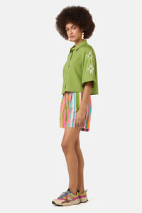 Gorman - Sunspill Embroidered Shirt - green