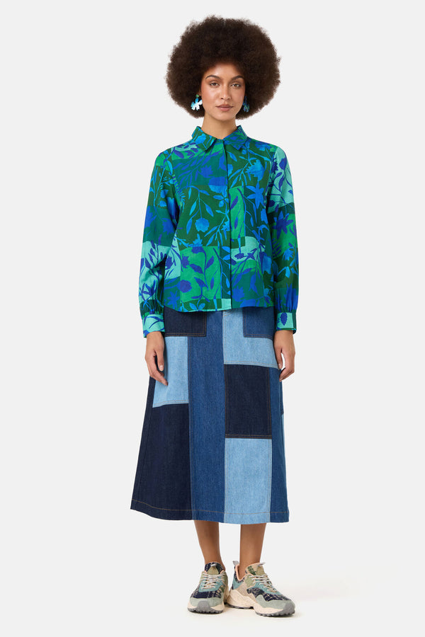 Gorman - Petal Patch Shirt - print