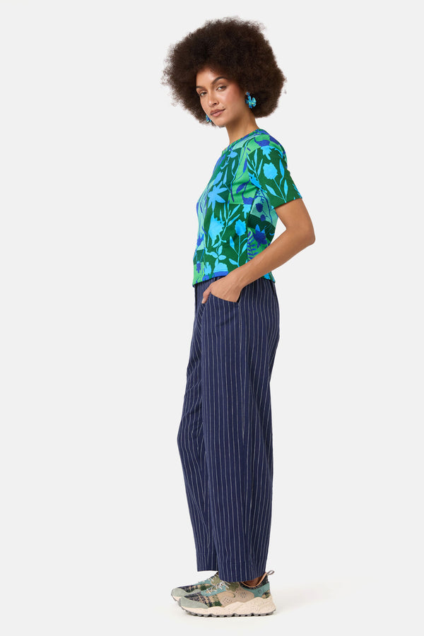 Gorman - Petal Patch Rib Tee - print