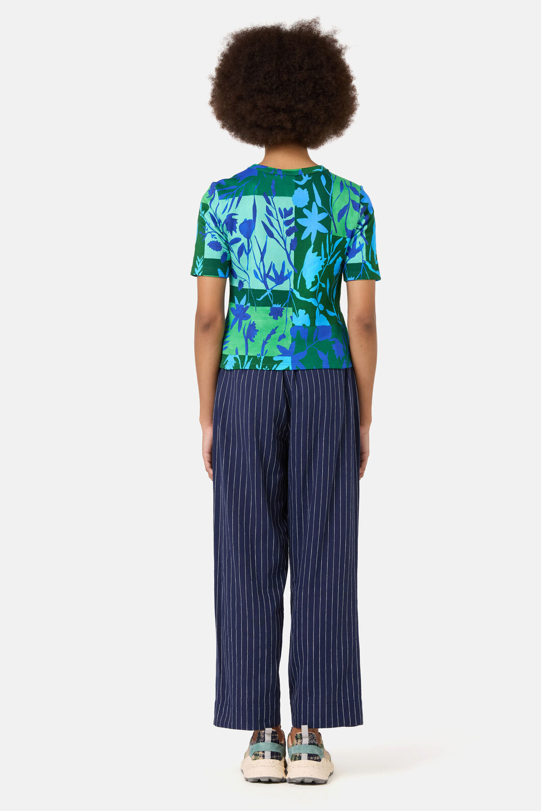 Gorman - Petal Patch Rib Tee - print