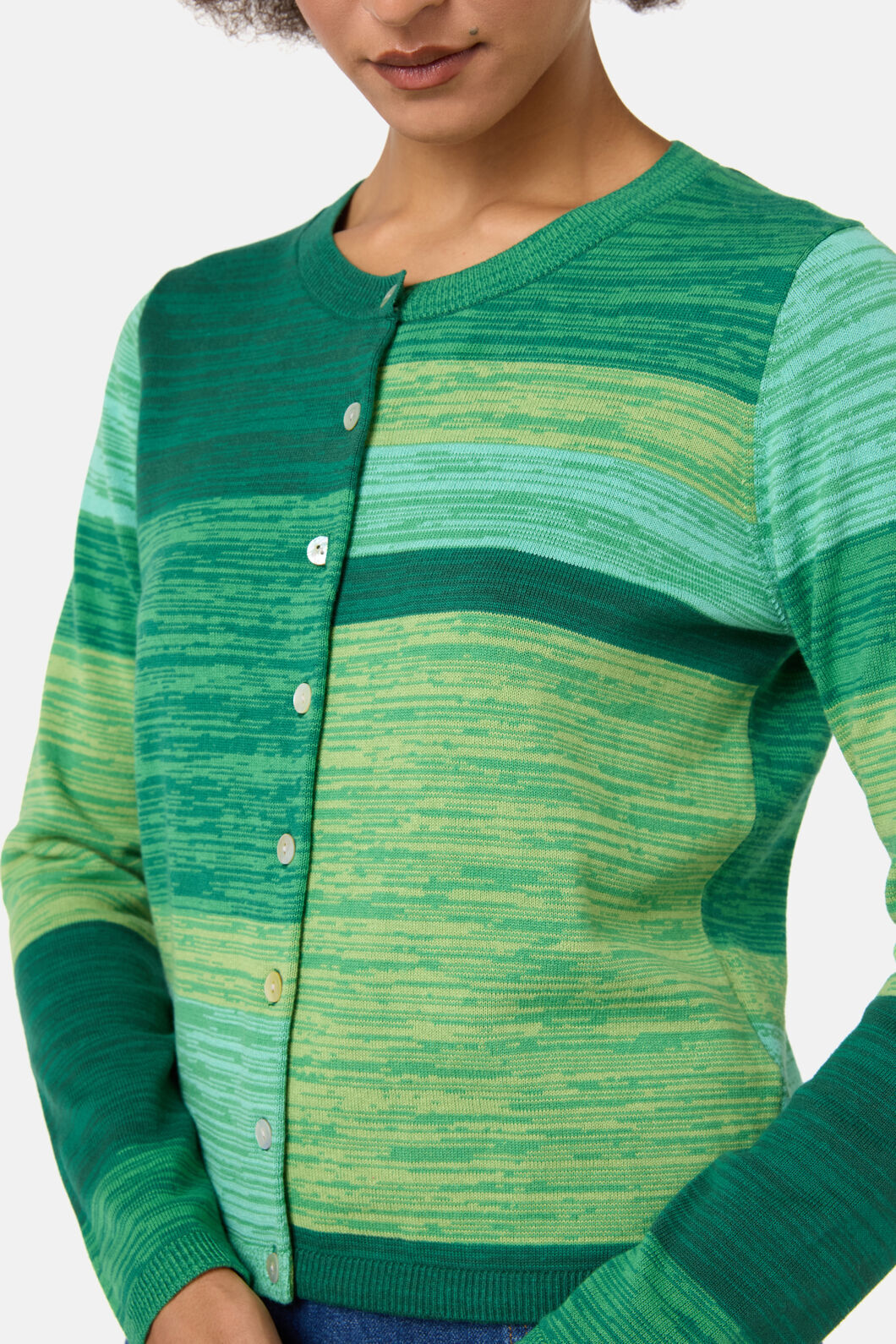 Gorman - Mirage Cotton Cardi - green
