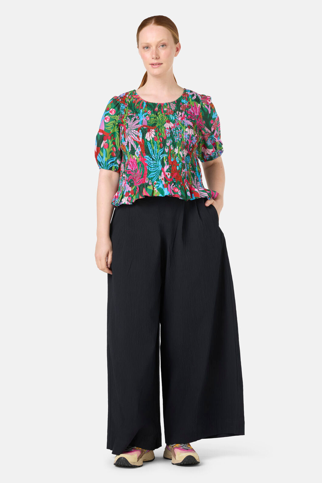 Gorman - Wild Garden Top - print