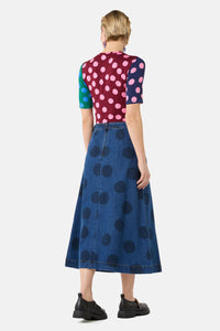 Gorman - On The Dot Print Fitted Tee - print