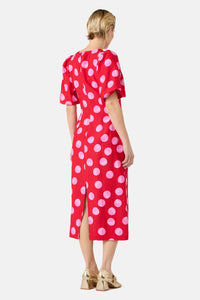 Gorman - On The Dot Party Dress - red