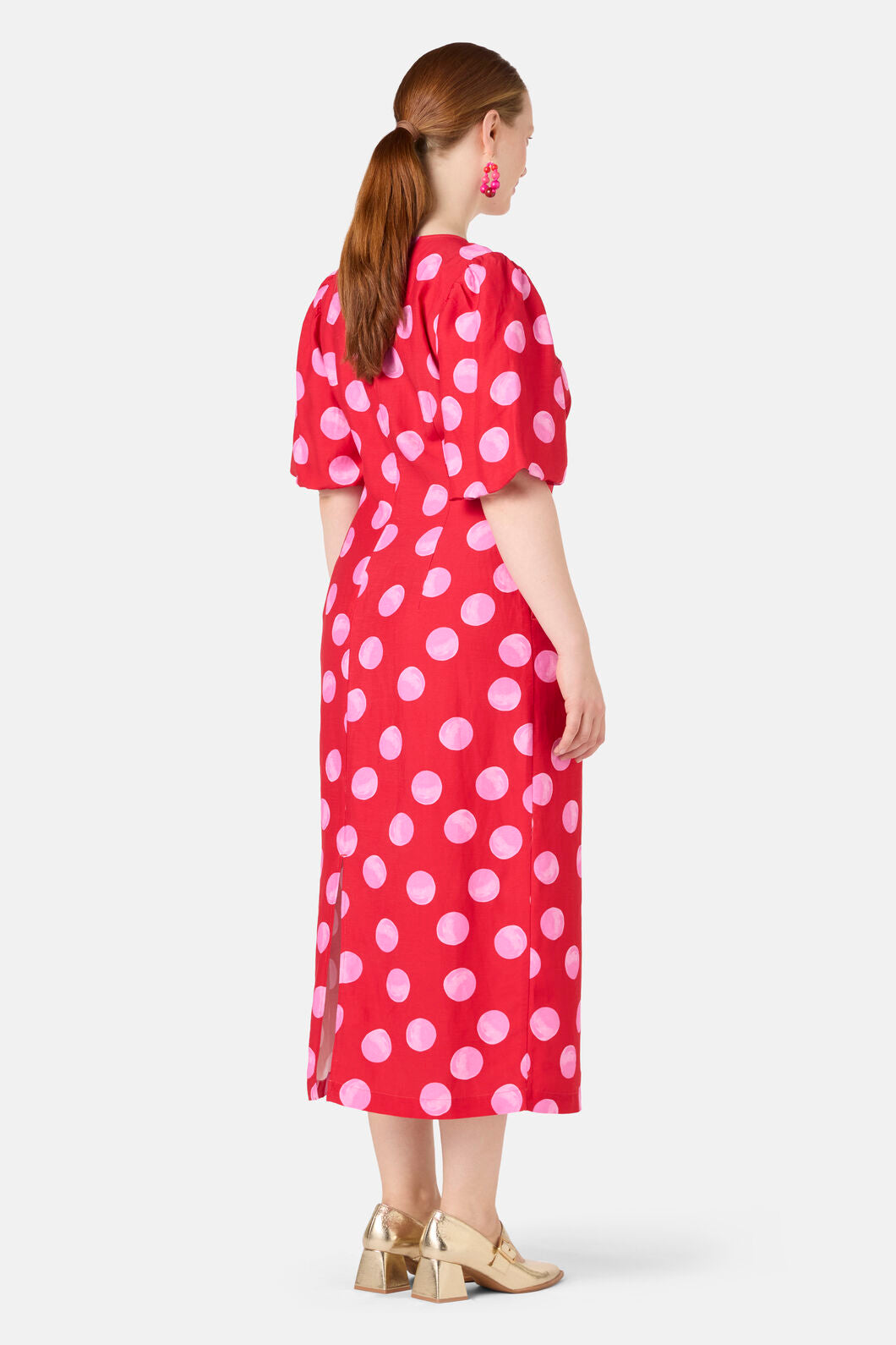 Gorman - On The Dot Party Dress - red