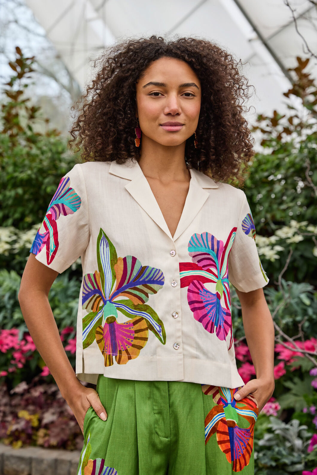 Gorman - Orchid Print Shirt - print