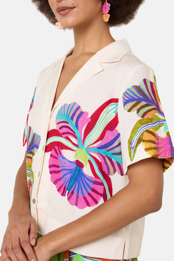 Gorman - Orchid Print Shirt - print