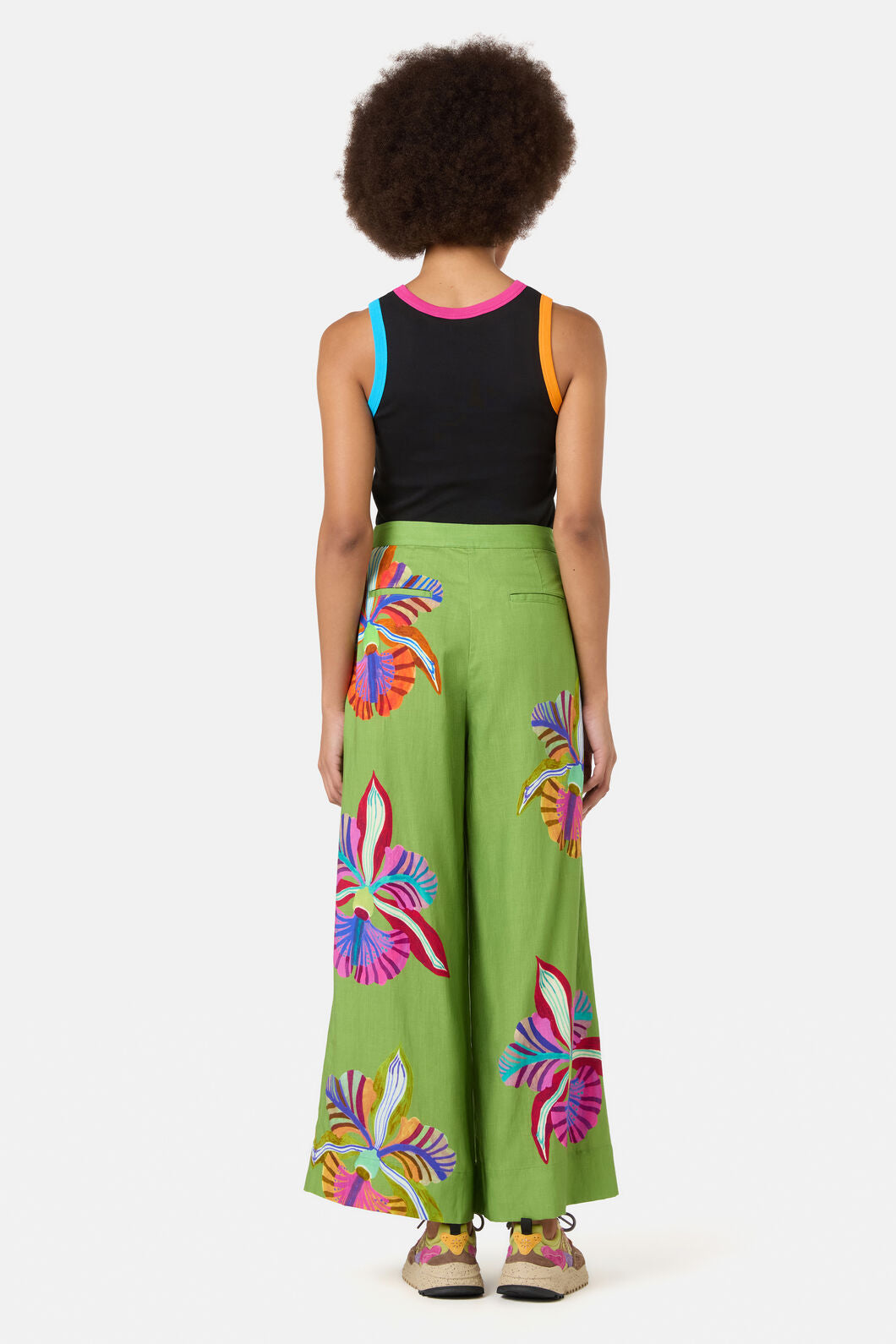 Gorman - Orchid Print Pant - print