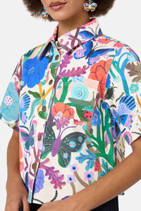 Gorman - Mariposa Denim Shirt - print