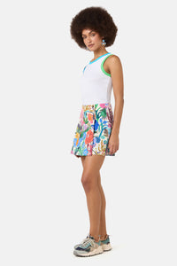 Gorman - Mariposa Denim Skort - print