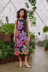 Gorman - Orchid Embroidered Midi Dress - print