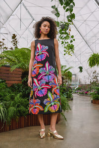Gorman - Orchid Embroidered Midi Dress - print