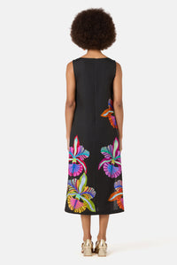 Gorman - Orchid Embroidered Midi Dress - print