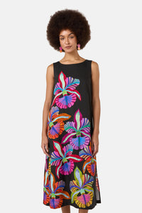 Gorman - Orchid Embroidered Midi Dress - print