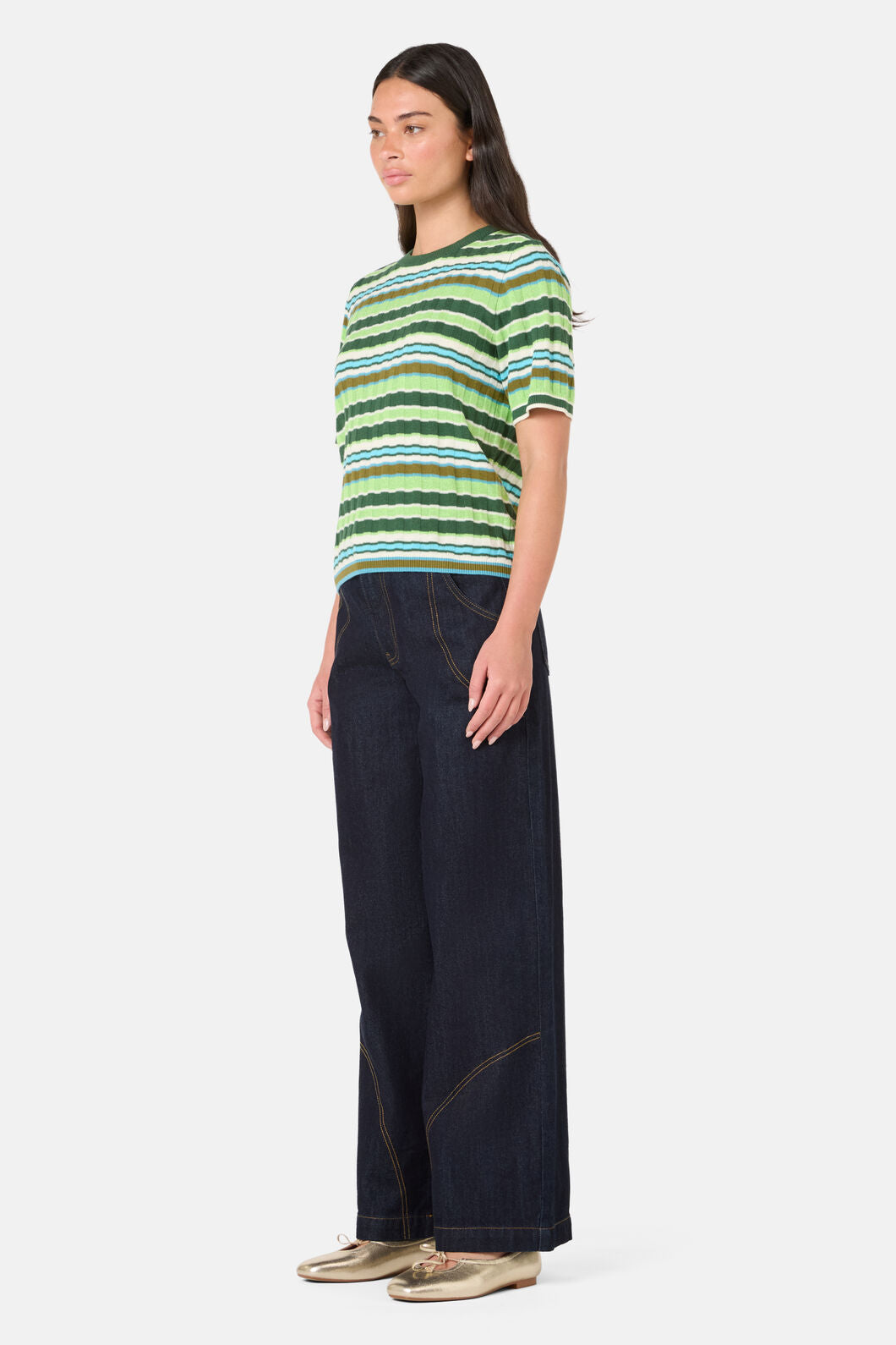 Gorman - Sporty Spice Knit Top - green