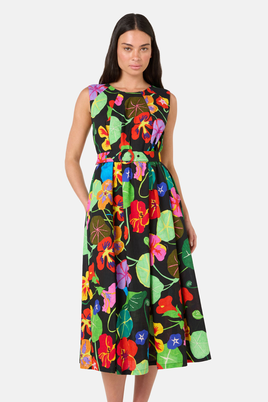 Gorman - Climbing Colour Maxi Bubble Dress - print
