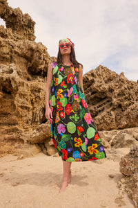 Gorman - Climbing Colour Maxi Bubble Dress - print