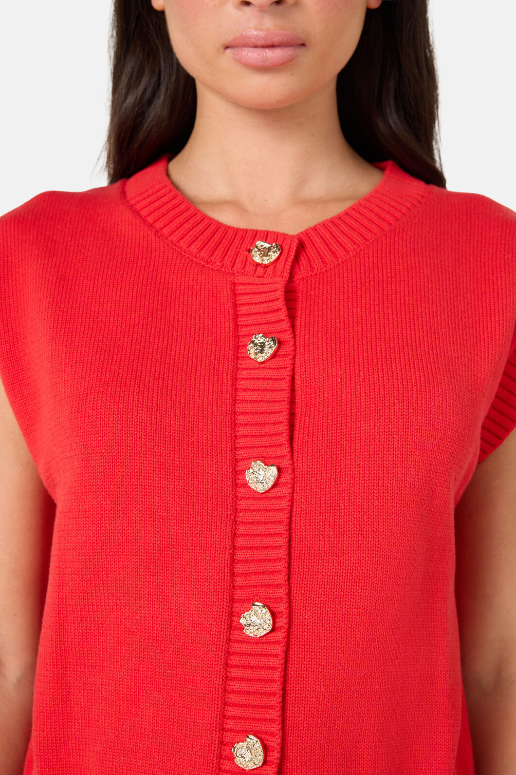 Gorman - Polo Club Knit Tank - mandarin
