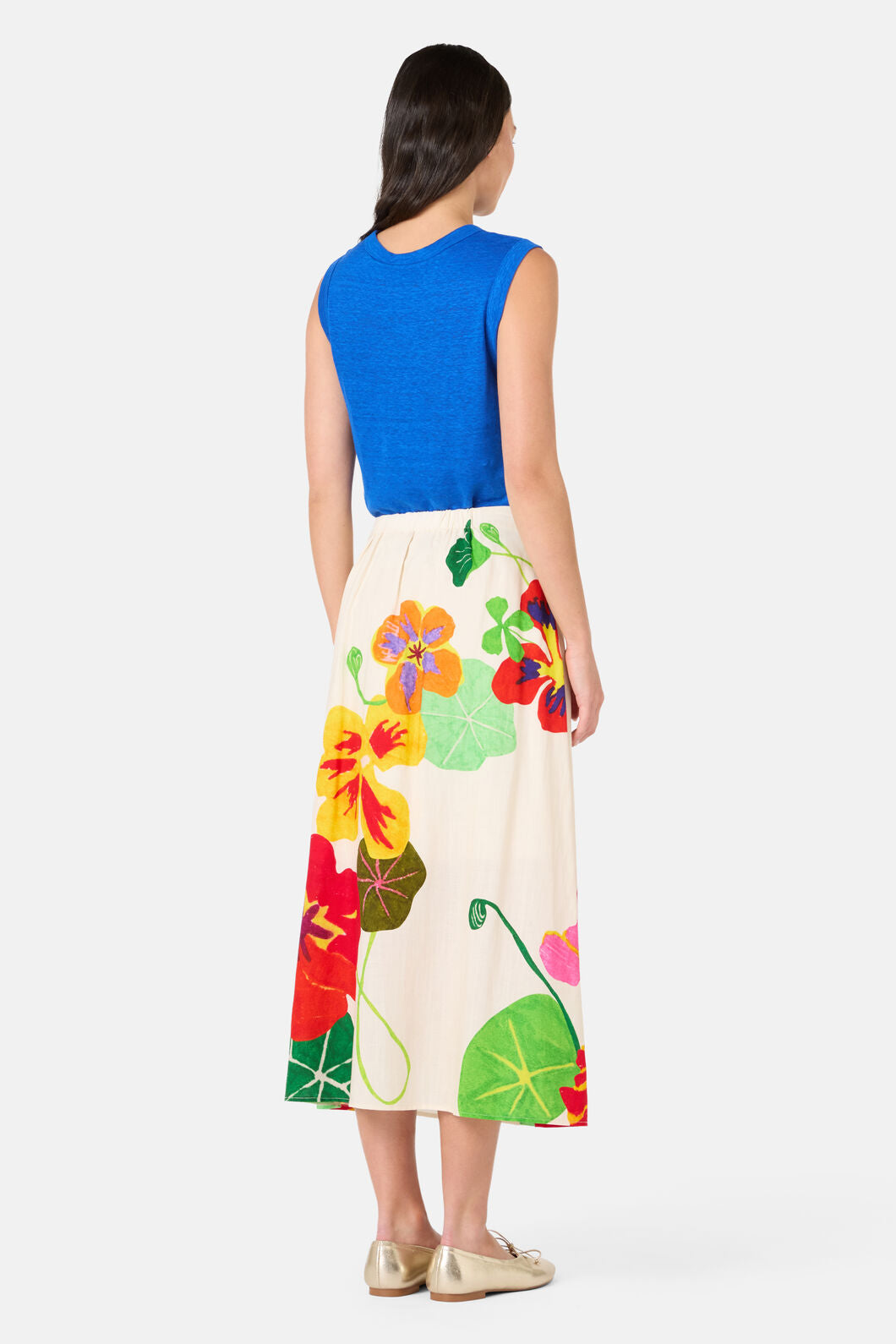 Gorman - Climbing Colour Midi Skirt - print