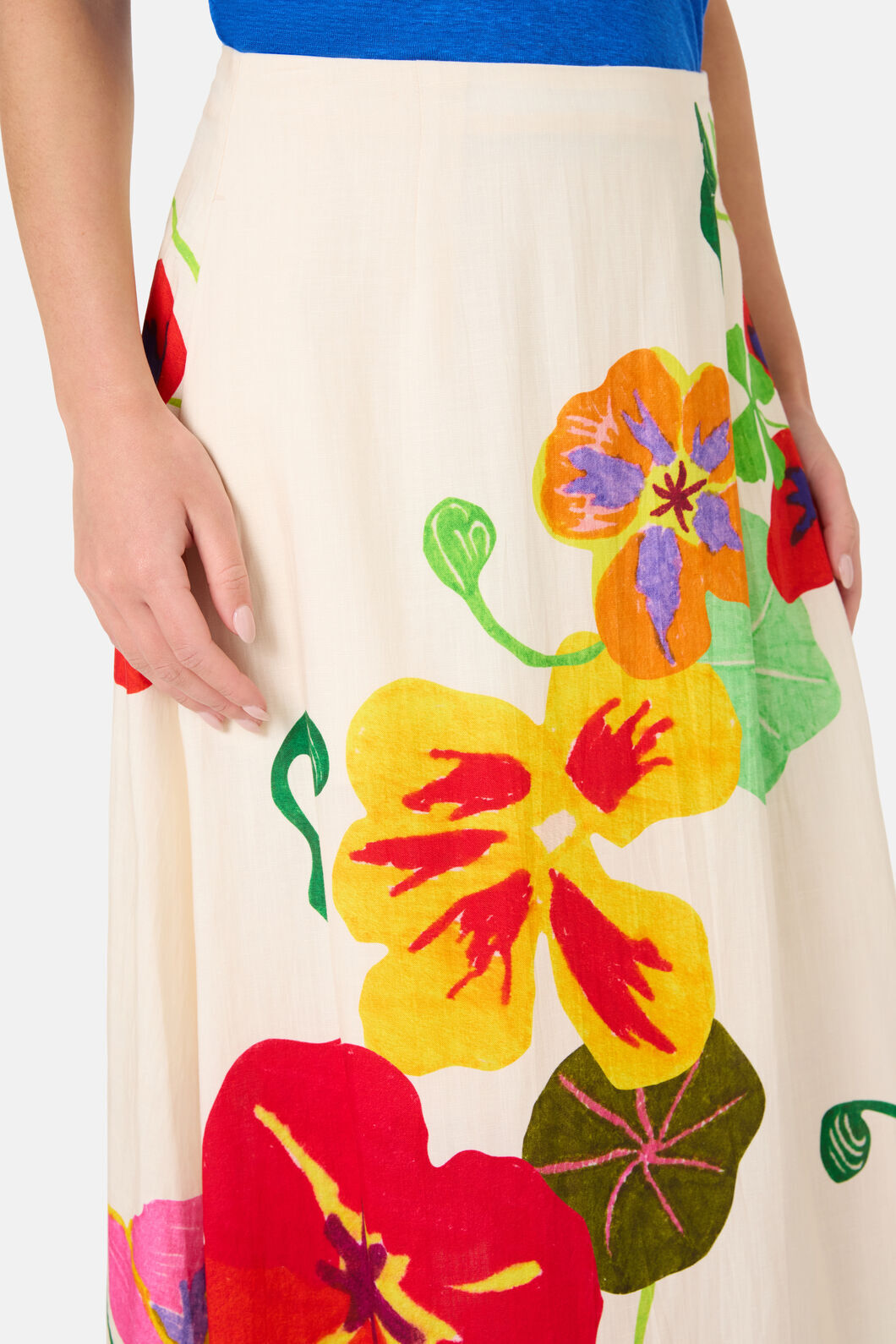 Gorman - Climbing Colour Midi Skirt - print