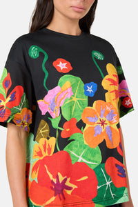 Gorman - Climbing Colour Placement Oversized Tee - print