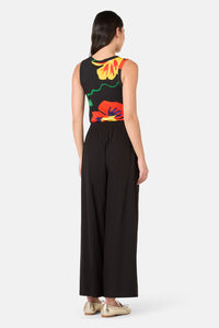 Gorman - Annie Anglaise Cotton Culotte - black