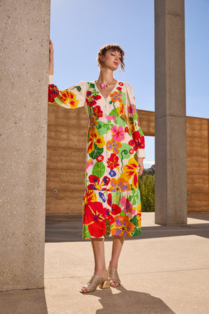 Gorman - Climbing Colour Maxi Dress - print
