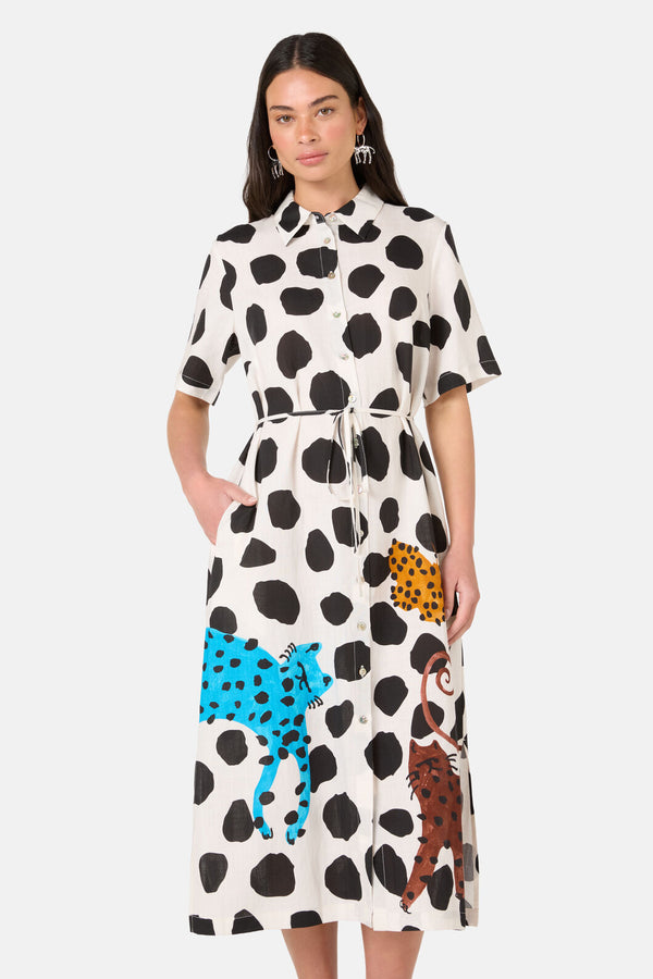 Gorman - Right Meow Maxi Dress - print